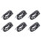 6X NTC 10K Ohm Waterproof Digital Thermal Temperature Sensor Probe 1m 1