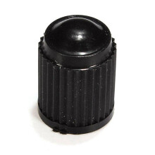 200Pcs Plastic Ventilkappen Reifen Kappe Ventil Abdeckung fuer Auto PKW Motorrad Schwarz