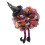 Witch Halloween Wreath with Hat, Legs & Broom 6
