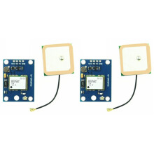 2X GY-NEO-6MV2 NEO-6M GPS Module with Flight Control EEPROM MWC APM2.5 Large Antenna