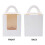 100 PCS Single Cupcake Boxes White Individual Cupcake Carrier Holders with Window Inserts for Bakery Wrapping Packaging 4