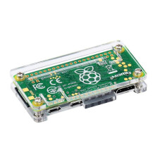4X Acrylic Case 4 in 1 Kit for Raspberry Pi Zero W and Pi Zero with Heat Sink