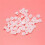 Plastic Round Shaped Cover Screw Cap Lid White 1000pcs for 5mm Dia Hole 4