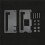 4X Acrylic Case 4 in 1 Kit for Raspberry Pi Zero W and Pi Zero with Heat Sink 5