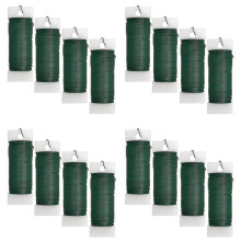 16x Floral Wire Flexible Paddle Wire Florist Green Wire for Crafts,Wreaths, Tree,Garland and Floral Flower Arrangement