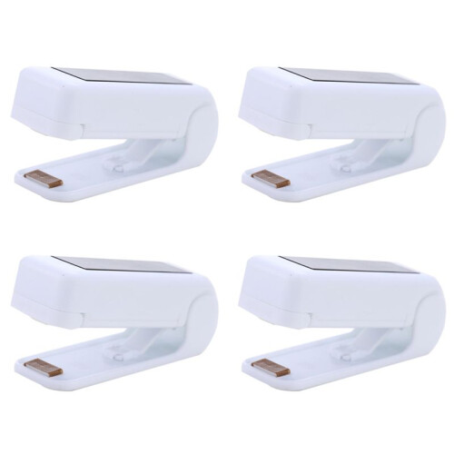 4X Sealer Plastic Package Storage Bag  Sealing Machine Handy Sticker and Seals White 1