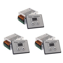 3X 4000W 220V AC SCR Voltage Regulator Dimmer Electric Motor Speed Temperature Controller for Water Heater Small Motors