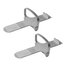 2X Board Glass Lifting Foot Buckle Door Tile Anti Slip Alloy Lifting Drywall Plaster Sheet Operate Lifting Tool