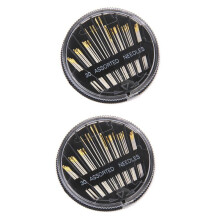 60pcs Assorted Hand Sewing Needles Embroidery Mending Quilt Sew Case