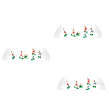 24PCS Soccer Football Cake Topper Player Decoration Tool Birthday Mold Mould Set