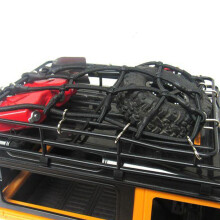 2X RC Car Parts Accessories Elastic Luggage Net for 1/12 MN D90 D99 MN99S,Black
