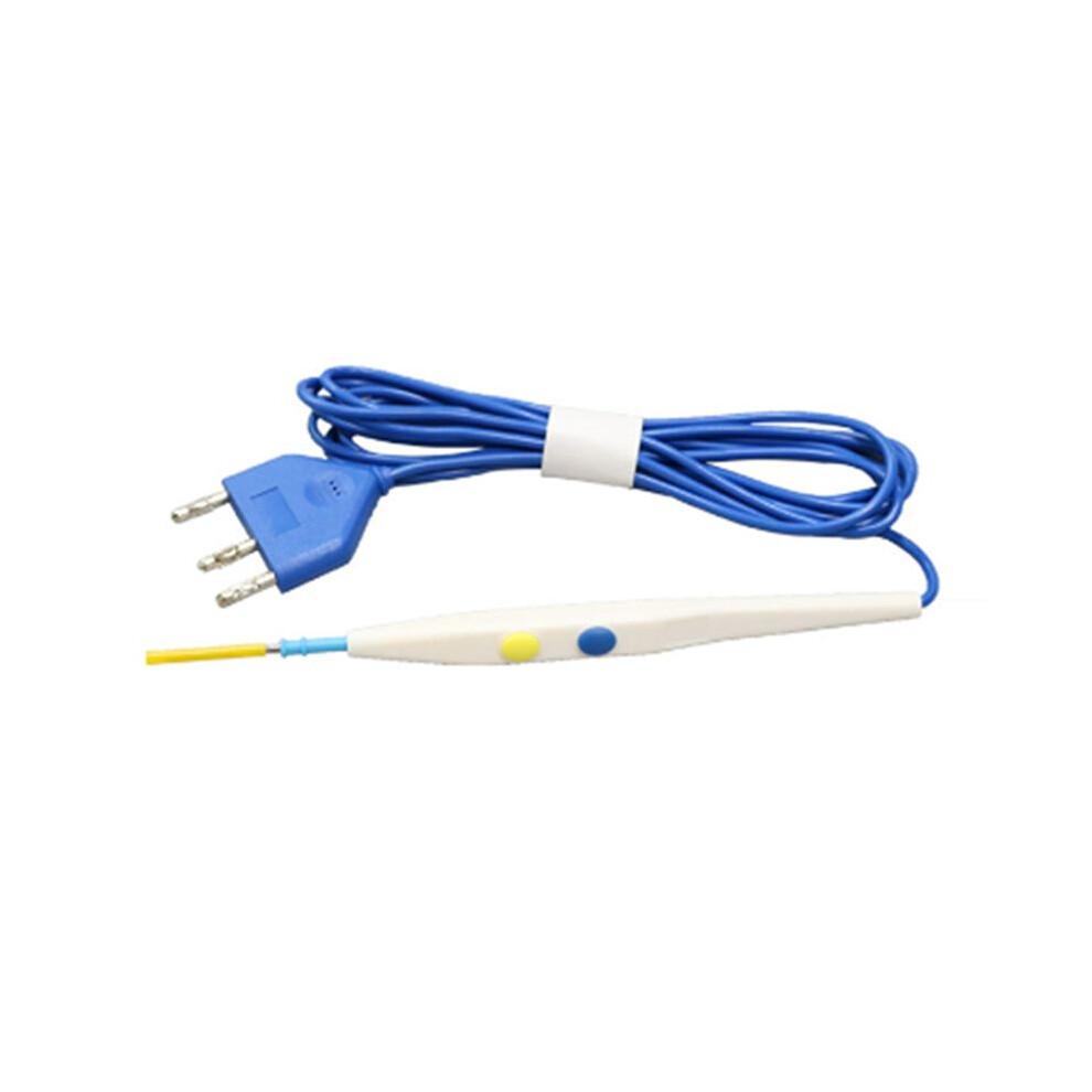 30Pcs Disposable Surgery ESU Pencil High Frequency Disposable Electrosurgery LEEP Unipolar Electric Knife Pen