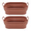 Silicone Fryer Basket with Handle (2pcs) 2