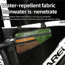 ESLNF Eco-Friendly Road Bicycle Triangle Bag Waterproof Capacity Frame Bag Portable Ultralight Bike Tube Bag