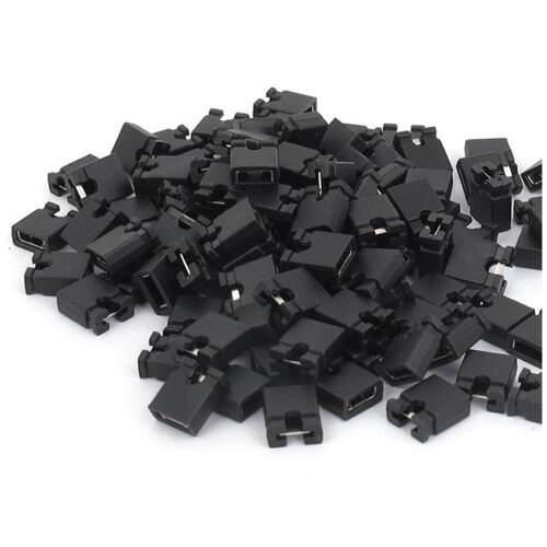 240 Pcs 2.54mm Standard PCB Shunts Short  Jumper Cap Connector