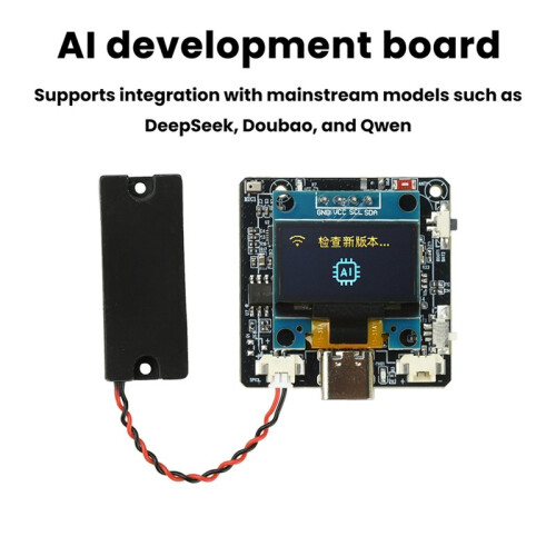 ESP32-C3 AI Conversational Voice Module with 0.96-Inch Display, WiFi  Development Board Supports AI Models 2