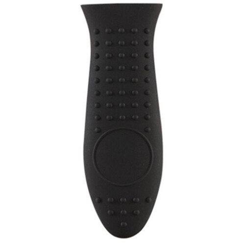 2X Support de Couvercle de Poignée de Poêle en Silicone Noir 1
