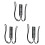 6 PCS Left and Right Wrist Strap for   Joy Pad Con Controller Gamepad Hand Rope Games Accessories Joy Pad 1