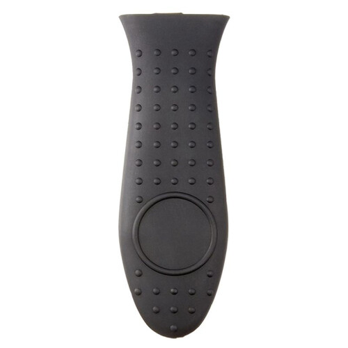 2X Silicone Hot Skillet Handle Cover Holder Black 2