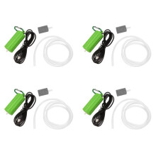 4X Usb Aeration Pump Air Pump Aquarium Aerator Ultra Quiet Fish Tank Go Fishing Oxygen Pump --Green