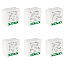 6X WiFi Relay , DIY Timer Light Module Life/Tuya Application, Wireless Remote Control