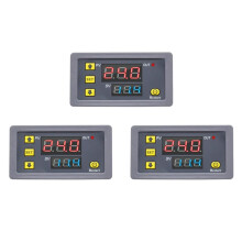 3X Digital Delay Relay LED Display Cycle Timer Control Adjustable Timing Relay Delay DC12V