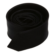 20X Black Polyster Skinny Neck Tie Necktie 57 Inch for Men