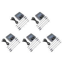 5X Chargeur de Batterie à Affichage Numérique 6 en 1 pour 3 Drone Hub de Charge de Batterie Chargeur de Batterie Intelligent Rapide Prise Ue