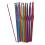 24X Metal Needles Crochet Hooks Set with Case Yarn  Kit Multicolor Random 3