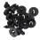 20 x Plastic Fastener Clip 8mm for 9