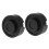 2X Black Rubber Slotted Floor Jack Pad Frame Rail Adapter for Pinch Weld Side Pad 1