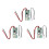 3X  12V 4 Wire PWM Fan Temperature Control Speed Controller Governor Regulator for PC Computer CPU Fan Cooler Alarm 1