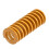 8mm Od 20mm Long Light Load Compression Mould Die Spring Yellow Compression Mould Die Spring for the  3S Bed 40Pcs 5
