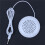 3X New 3.5mm Portable  Speaker Pad for MP3 MP4 CD  Phone White 2