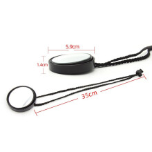 5X 360 Degree Rearview Mirror Diving Gear Scuba Diving Adjustable Rearview Mirror with Lanyard Safety