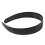 3X Bandeau Large avec Deux Rangees de Dents En Plastique Noir 4