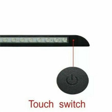 2X 9 LED Awning Light 12V 24V Waterproof 256mm Exterior Caravan Motorhome Strip Lamp Black