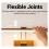 Wireless LED Wall Lamp 4400mAh USB Rechargeable with Remote Control for Home Bedroom 5