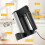 Electric Hand Mixer,600W Kitchen Handheld Mixer, Turbo Boost/Self-Control Speed + 5 Speed,Kitchen Mixer Eu Plug 5