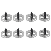 8 Pièces Plaque de Gâche de Serrure de Porte Avant Arrière Droite Gauche pour Patrol GU Y61 2001-2011 Numéro D'Article: 8057085E1A, 8057070N00