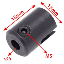 2X Steel Input Shaft Cup AR310432 for Arrma 1/8 Karton Senton Typhon 1/7 Limitless Infraction Mojave RC Car Parts