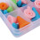 80 Pieces Multi-Colored Needle Point Stoppers Needle Point Protectors Needles Knitting Accessories with Box, 2 Sizes 8