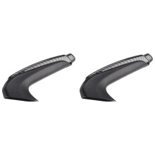 2X Koolstofvezel Voorhandrembekleding voor   2006 2007 2008 2009 2010 2011 Interieuraccessoires
