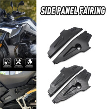 Motorcycle Side Panel Fairing Side Panel Guard Cover for F750GS F850GS F800GS Carbon Fiber Texture
