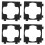 400Pcs 18650 Lithium Cell Cylindrical Battery Case Holder Bracket for Diy Battery Pack 1
