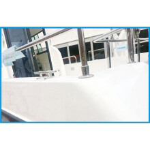 2X 316 Stainless Steel 90 Degree Marine Boat Hand Rail Fitting Round Stanchion Boating Tubes Base for Pipe 32 Dia