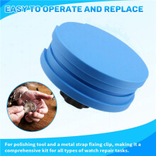 Watch Repair Polishing Tool, Metal Strap Fixing Clip, Watchmaker Repair Watch Auxiliary Tool