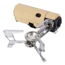 Camping Cassette Stove Outdoor Folding Gas Burner 2600w Fire Furnace Kitchen Cookware for Toursit Hiking Picnic