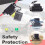 10 FT 12V Fixed Thread Power Outlet,Female Cigarette Lighter Socket, 12 AWG 12 Volt Power Supply Cigarette Lighter Plug 4