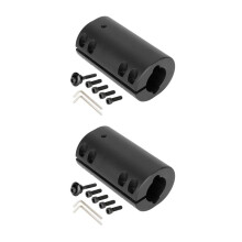 2X Base de Protection Fixe pour Poteau Pliant MAX G30 pour G30D G30L Partie de Fixation de Montage de Modification de Tige de Scooter